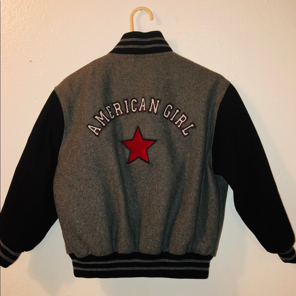 American Girl Varsity Jacket, Youth Medium